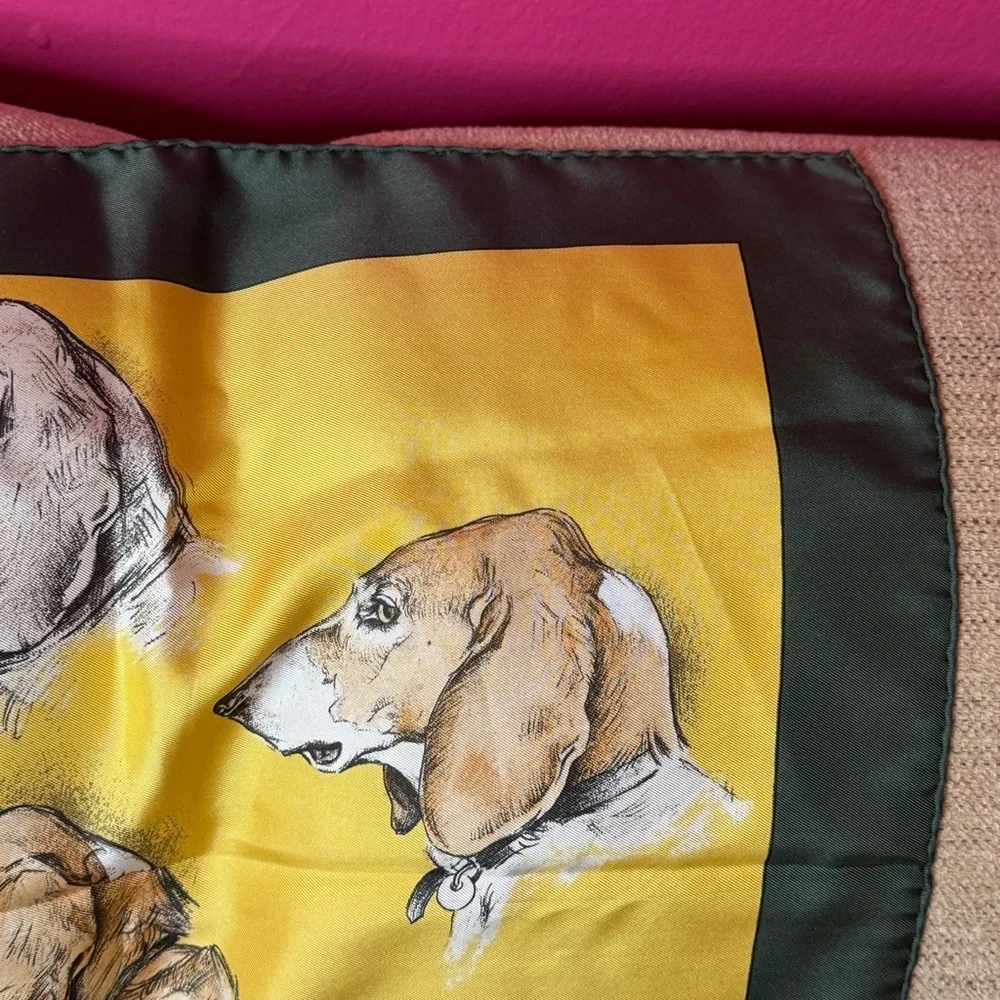 Vintage Hermes Monarch Silk Scarf